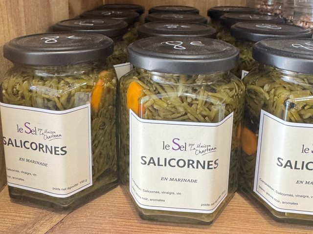 Salicornes en marinade, Le Sel par la Maison Charteau