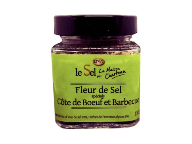Fleur de sel spéciale côte de bœuf et barbecue, Le Sel par la Maison Charteau