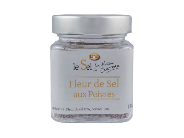 Fleur de sel aux poivres, Le Sel par la Maison Charteau