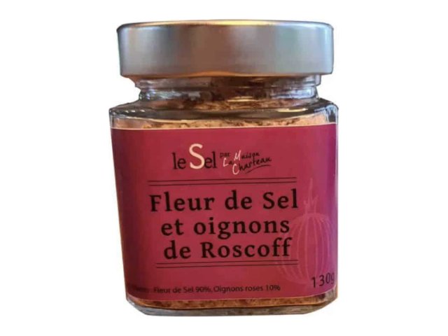 Fleur de sel et oignons de Roscoff, Le Sel par la Maison Charteau