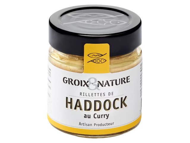 Rillettes de haddock au curry, Groix et Nature