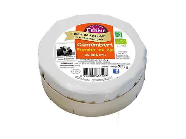 Camembert fermier, Ferme de Kerbizien