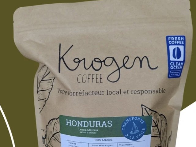 Café Honduras en grains, Krogen Coffee