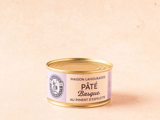 Pâté basque au piment d'Espelette, Maison Lahouratate