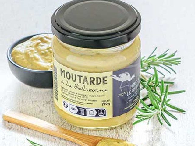 Moutarde à la salicorne, L'Atelier du Sel
