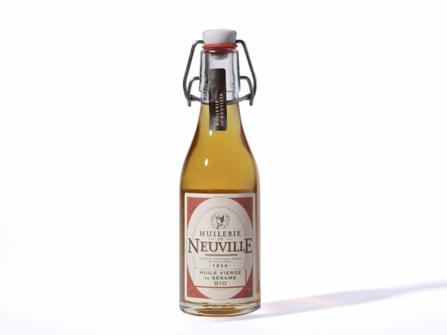 Huile vierge de sésame bio, Huilerie de Neuville