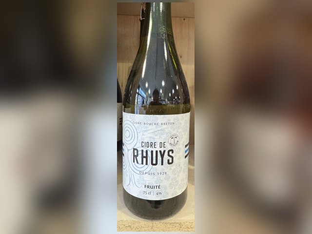 Cidre de Rhuys fruité, Cidrerie Nicol