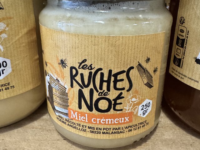 Miel crémeux, Les Ruches de Noé